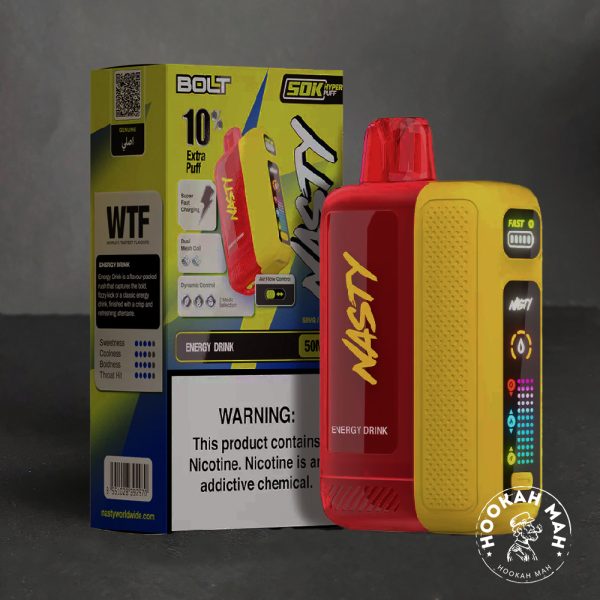 پاد یکبارمصرف نستی ۵۰ هزار پاف NASTY BOLT 50K