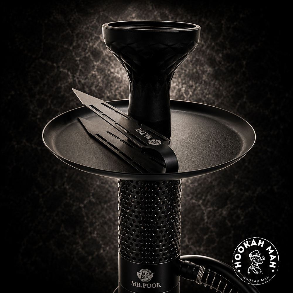 قلیان مستر پوک مدل استوانه مشکی Mr. Pook Cylinder Black