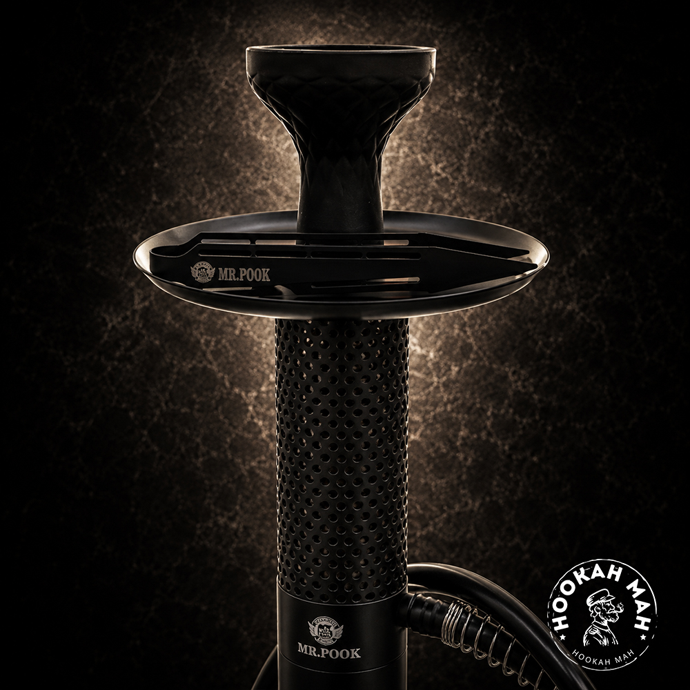 قلیان مستر پوک مدل استوانه مشکی Mr. Pook Cylinder Black